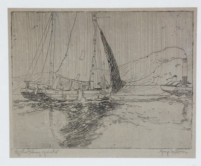 Lot 720 - George Horton - Off to the Fishing Grounds | etching