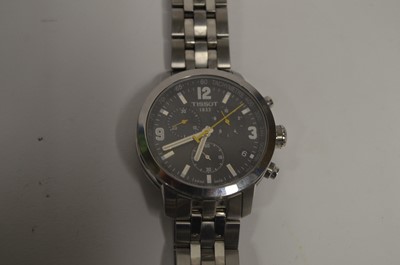 Lot 137 - Tissot PRC 200: a chronograph wristwatch
