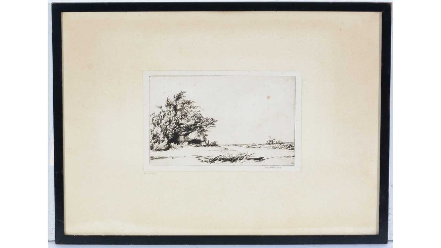 Lot 714 - William Palmer Robins - Stokesby | etching