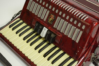 Lot 469 - A Hohnica Parrot Accordion