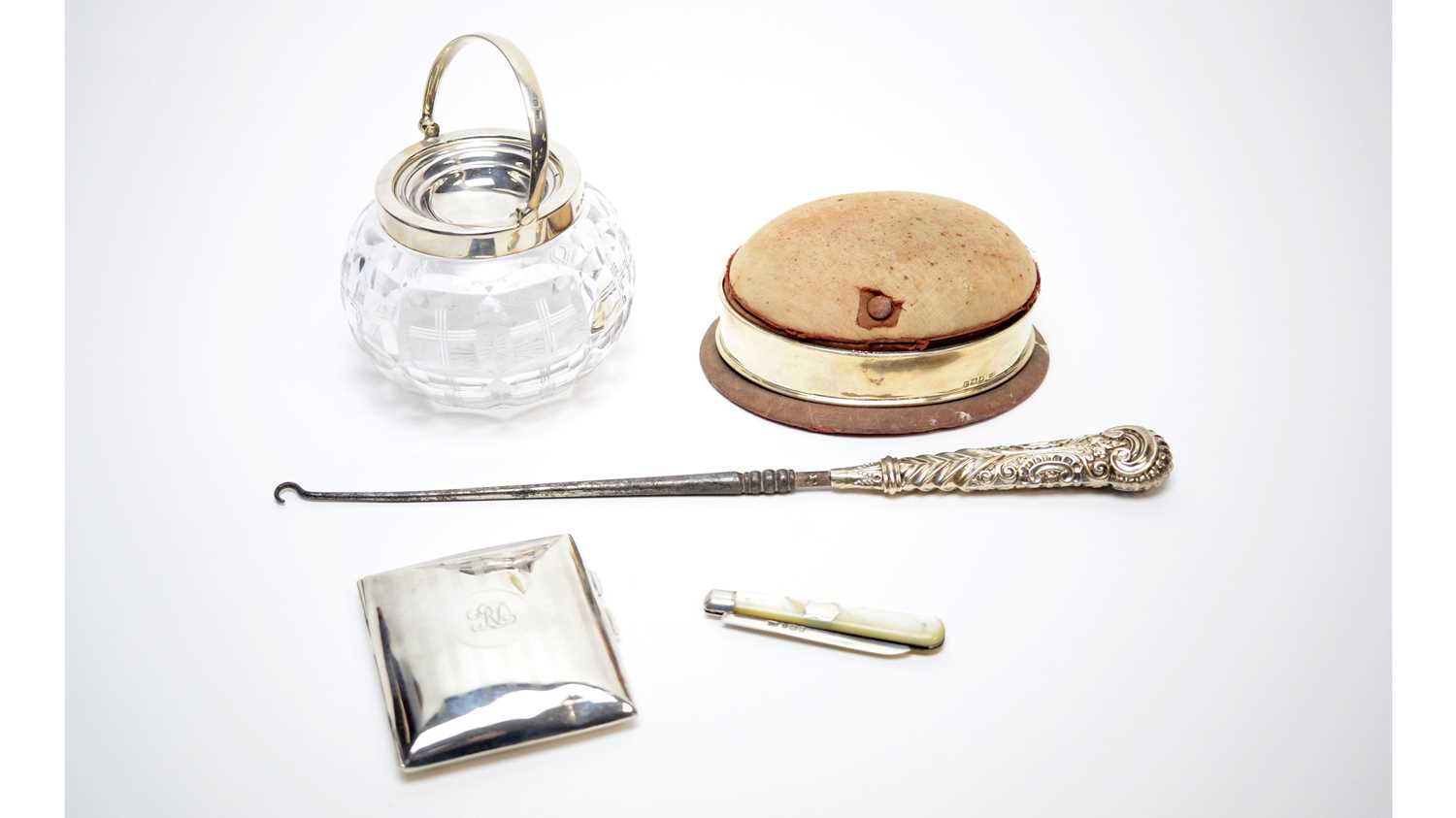 Lot 102 - Silver items various