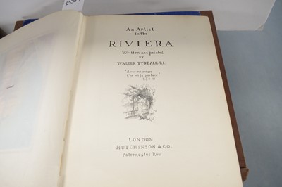 Lot 456 - Tyndale (Walter), An Artist in the Riviera; and two other books on Gardens England/Italy.