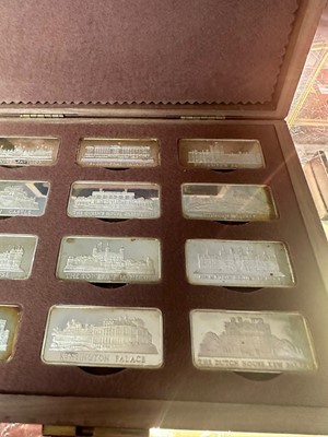 Lot 179 - The Royal Palaces sterling silver ingot collection