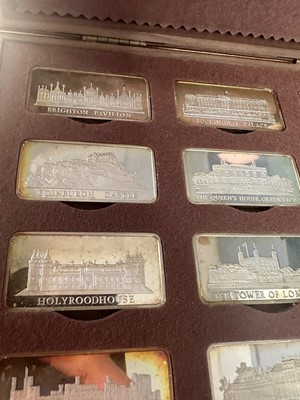 Lot 179 - The Royal Palaces sterling silver ingot collection