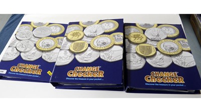 Lot 190 - A selection of British coinage encapsulated by Change Checker