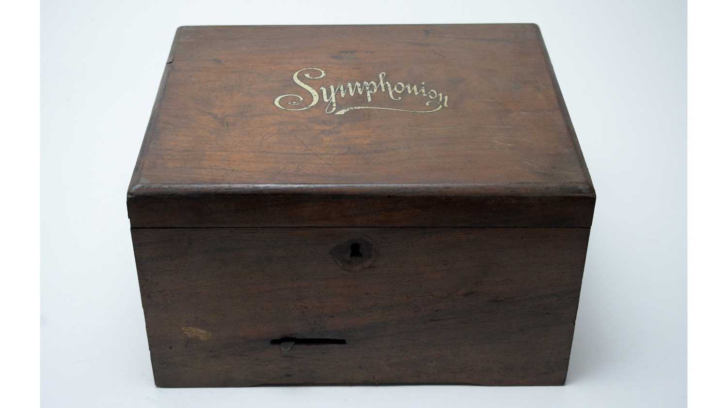 Lot 336 - A Symphonion music box