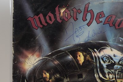 Lot 409 - A signed copy of Motorhead - Bomber LP