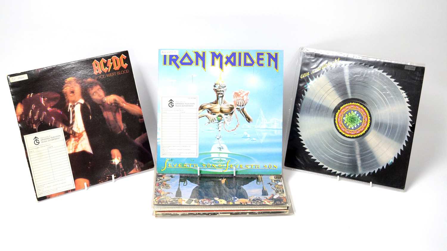 Lot 27 - A selection of mixed rock LPs.
