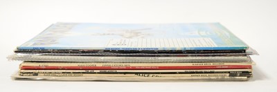 Lot 27 - A selection of mixed rock LPs.