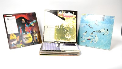 Lot 29 - A selection of mixed rock LPs.