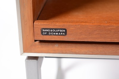 Lot 73 - Jacob Jensen for Bang & Olufsen - a retro vintage 1970s HIFI music cabinet