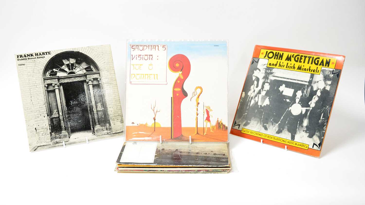 Lot 37 - A selection of folk LPs.