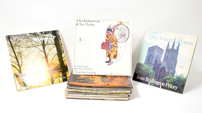 Lot 39 - A selection of folk and traditional LPs.