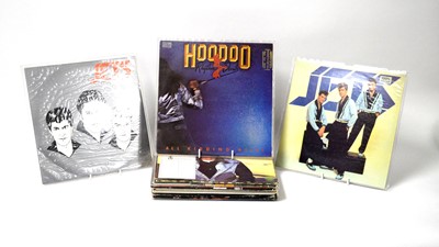 Lot 57 - A selection of mixed rock LPs.