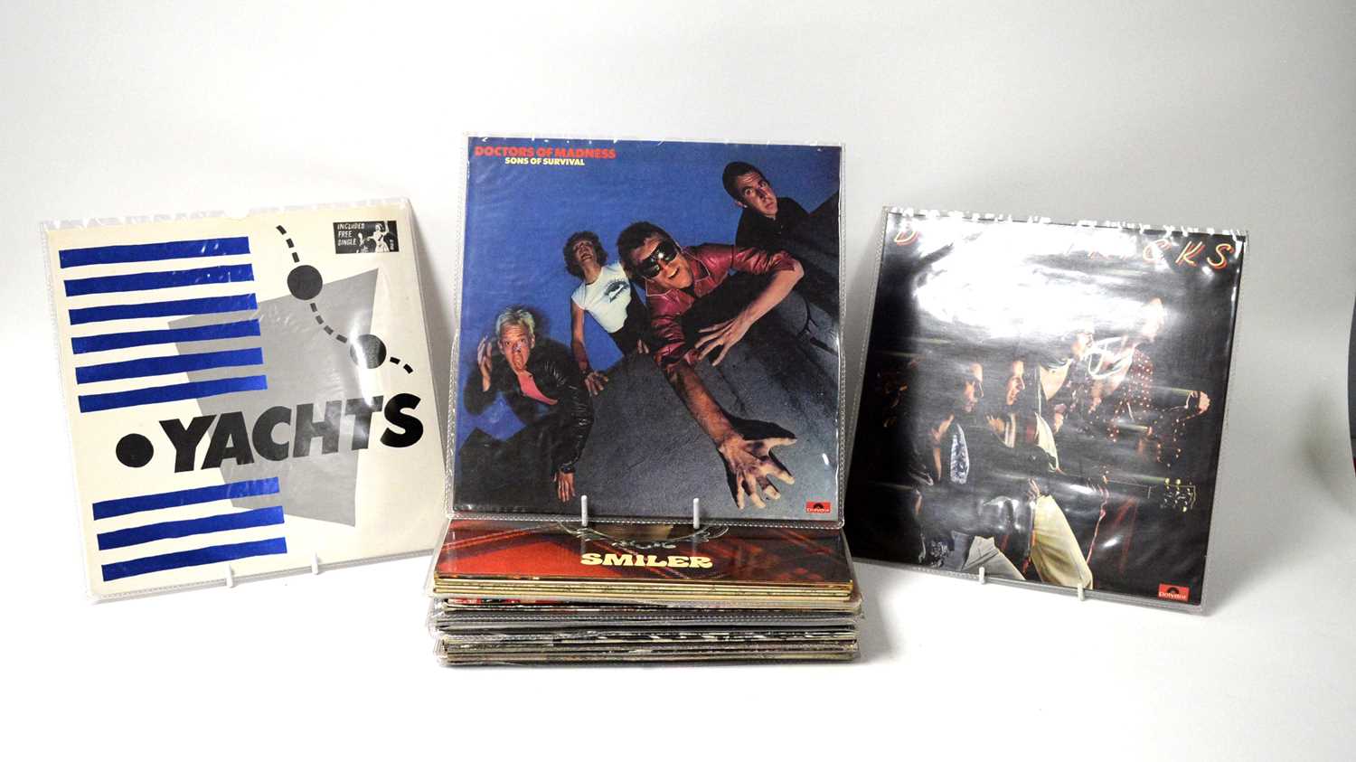 Lot 67 - A selection of mixed rock LPs.