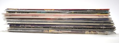 Lot 98 - A selection of mixed 80s rock LPs.