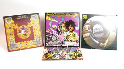 Lot 245 - 7 Thin Lizzy LPs