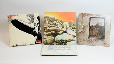 Lot 250 - Led Zeppelin LPs