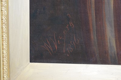 Lot 663 - Worthy Vizard - Portrait of Margaret Annie Knott | oil