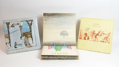 Lot 255 - Yes and Genesis LPs