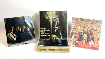 Lot 260 - 18 Rolling Stones LPs