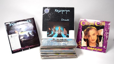 Lot 123 - A selection of mixed 80s LPs.