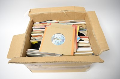 Lot 329 - a box of 50s and 60s 7" singles