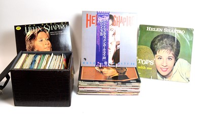 Lot 230 - Helen Shapiro collection of LPs, many signed, and 7" singles