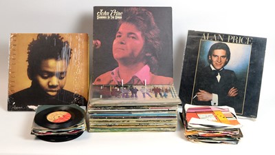 Lot 194 - Mixed LPs and 7" singles