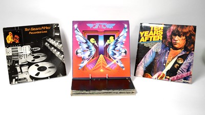 Lot 314 - A selection of classic rock LPs.