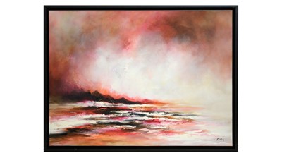 Lot 292 - David Ridley - Fire Skies | oil