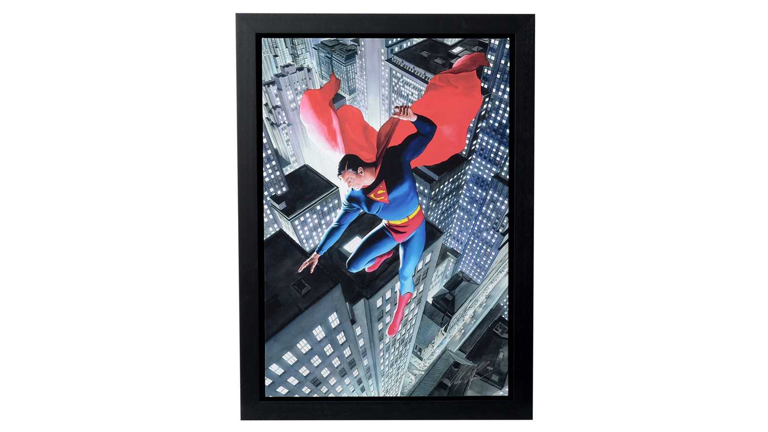 Lot 311 - After Alex Ross - Superman: Twentieth Century | limited-edition giclee print on canvas