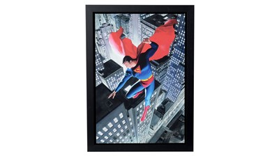 Lot 311 - After Alex Ross - Superman: Twentieth Century | limited-edition giclee print on canvas