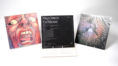 Lot 156 - 4 King Crimson LPs