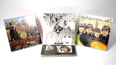 Lot 163 - Beatles and Associated LPs