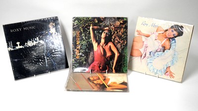 Lot 166 - Roxy Music and Bryan Ferry LPs