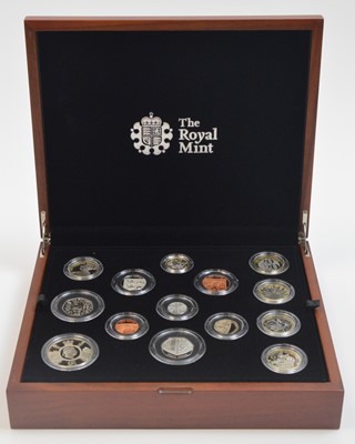Lot 807 - Royal Mint United Kingdom: the 2020 Premium proof coin set.
