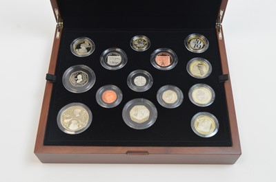 Lot 808 - Royal Mint United Kingdom: the 2020 Premium proof coin set.