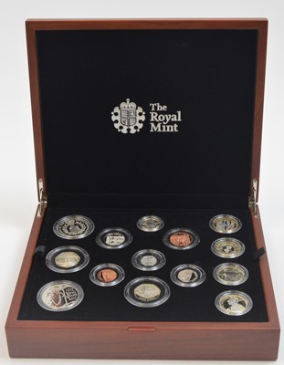 Lot 811 - Royal Mint United Kingdom: the 2017 Premium proof coin set.