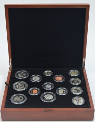 Lot 813 - Royal Mint United Kingdom: the 2021 Premium proof coin set.