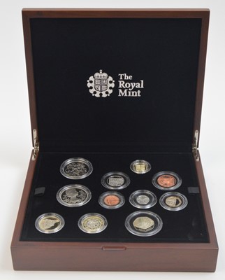 Lot 815 - Royal Mint United Kingdom: the 2012 Premium proof coin set.