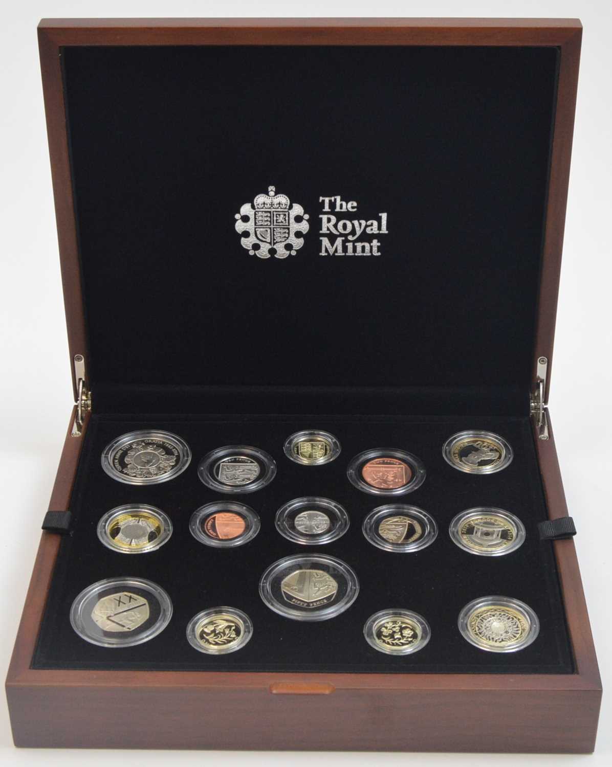 Lot 816 - Royal Mint United Kingdom: the 2014 Premium proof coin set.