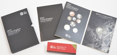 Lot 817 - Royal Mint United Kingdom: the 2013 Annual coin set.