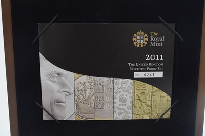 Lot 820 - Royal Mint United Kingdom: the 2011 Executive proof set.