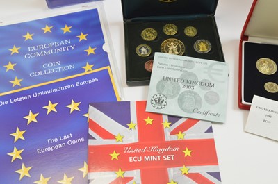 Lot 828 - A selection of European Community interest coins.