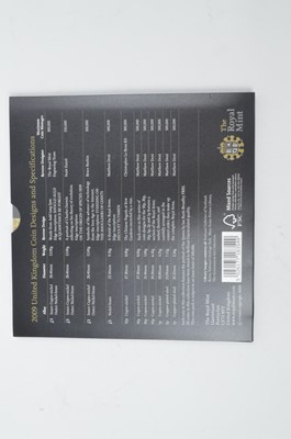 Lot 838 - Royal Mint United Kingdom: Uncirculated Coin Collection annual pack 2009