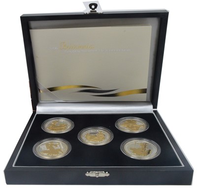 Lot 842 - Royal Mint United Kingdom: The 2006 Britannia Golden Silhouette Collection