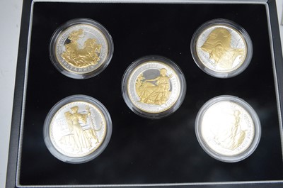 Lot 842 - Royal Mint United Kingdom: The 2006 Britannia Golden Silhouette Collection