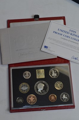 Lot 844 - Royal Mint United Kingdom: Proof Coin Collection and Deluxe sets