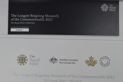 Lot 846 - Royal Mint UK, Royal Canadian Mint and Royal Australian Mint: The Longest Reigning Monarch